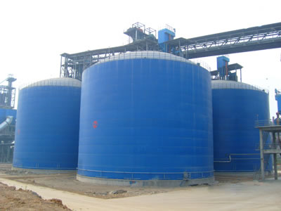 黄冈水泥钢板库改造